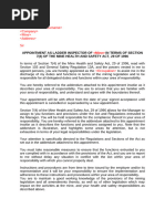 Rigger Appointment under MHSA 2.9.2 | PDF | Regulatory Compliance ...