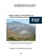 Análise de Riscos Gemorfológicos Na Região de Bobonaro, Timor Leste