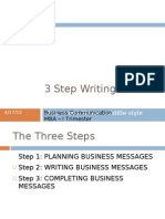 3 Step Writing Process
