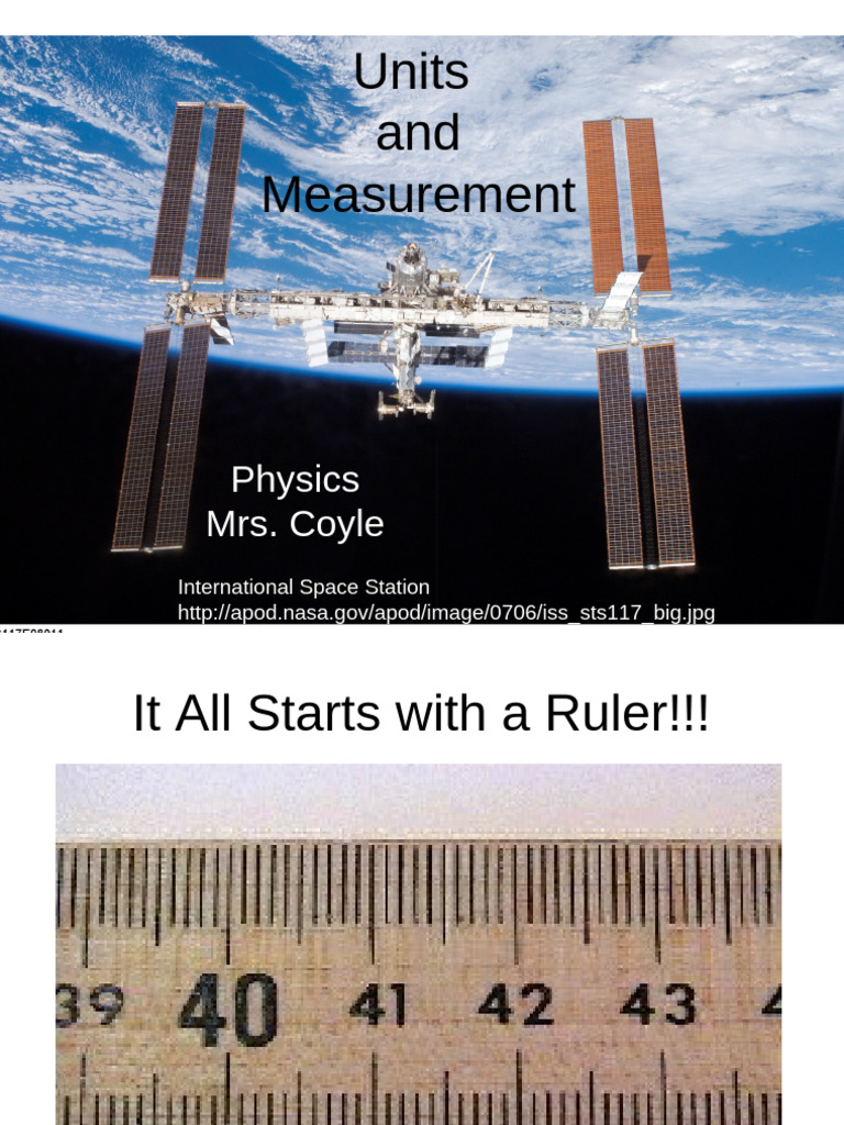SI Units and Measurement Basics | PDF | International System Of Units ...
