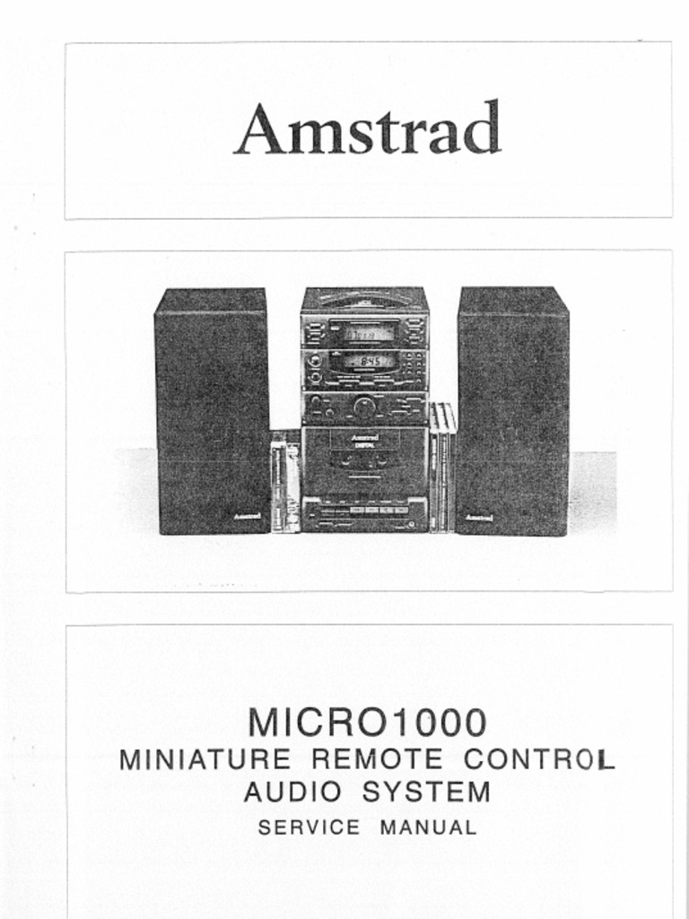 Micro1000 SM Amstrad | PDF