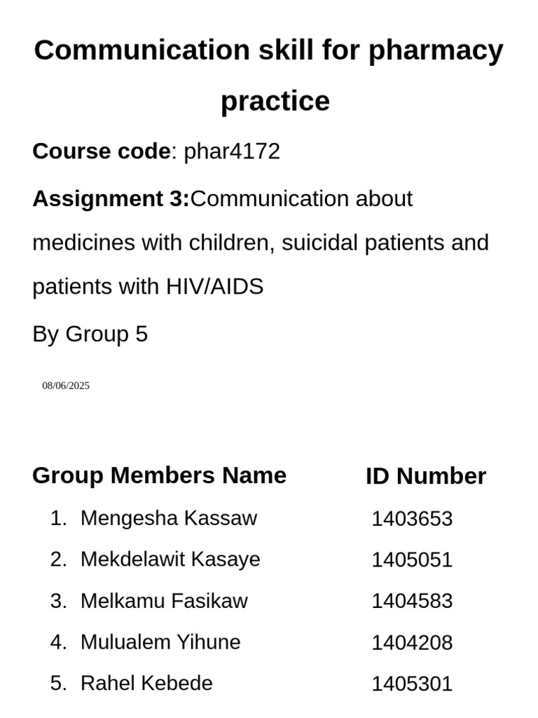 Edited Group 5 Assignment 3ghjkmnbbbzxgjjj | PDF | Behavioural Sciences ...