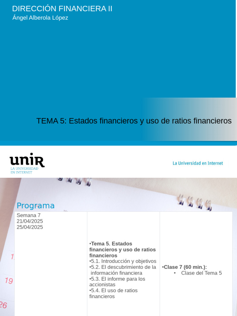Ratios Financieros y Estados Financieros | PDF | Estado financiero ...