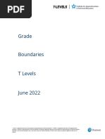 T Level Grade Boundaries Autumn 2023 | PDF | Vocational Education ...