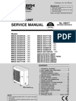 Service Manual MXZ - 2 5A30 100VA