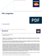 Estadísticas Energéticas: YPF y Argentina