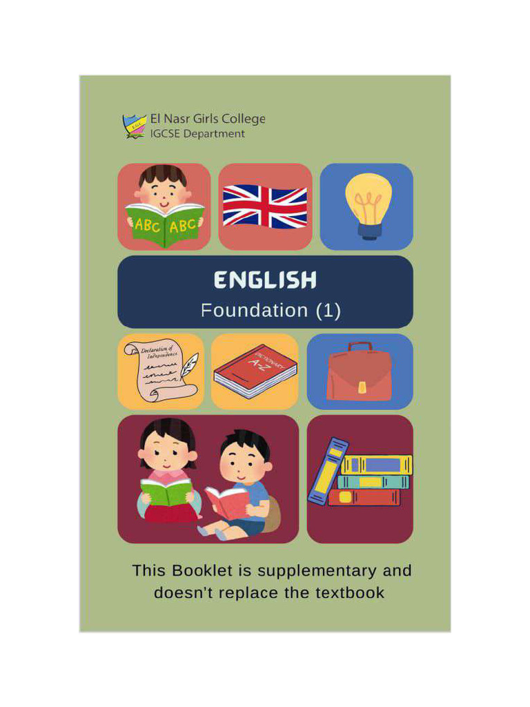 FS1 Summer English Booklet - Pagenumber (2) - Watermark - Watermark | PDF