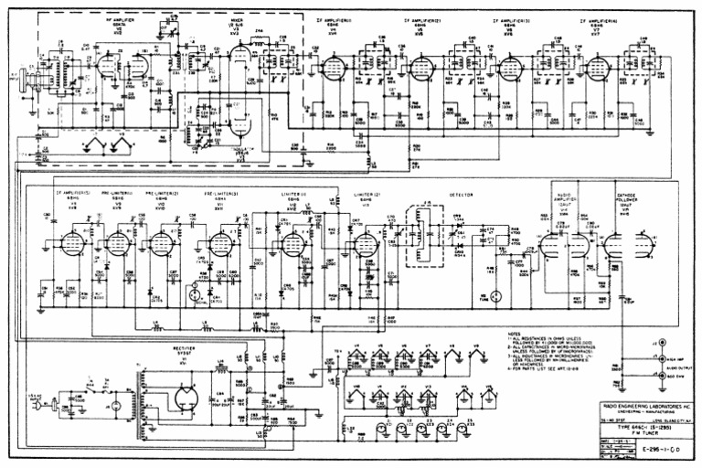 REL 646-C Schematic | PDF