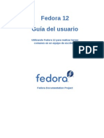 Fedora 12 User Guide Es ES