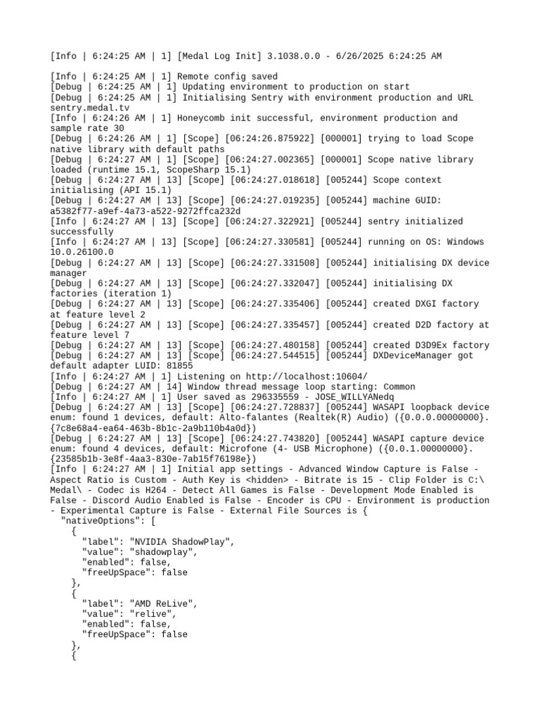 Medal Log Initialization Report | PDF | Computer Keyboard | Keyboard ...