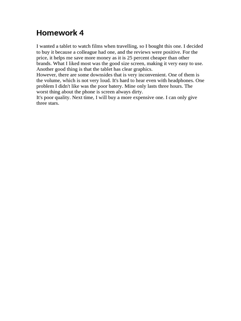 Homework 4 | PDF