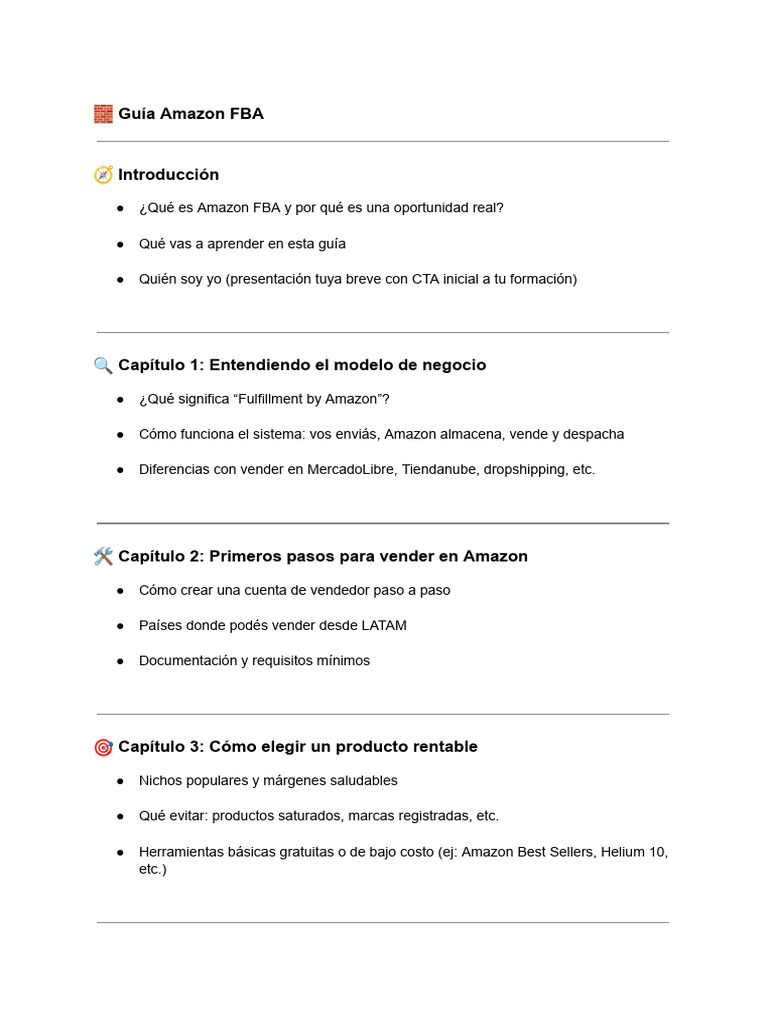 Guía Completa de Amazon FBA | PDF | Logística
