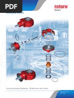 Rotork Gearbox AB, 232, 242 Manual | PDF | Valve | Safety