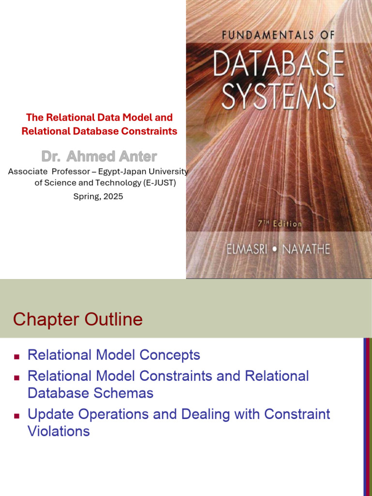 Relational Database Model Concepts | PDF | Relational Model ...