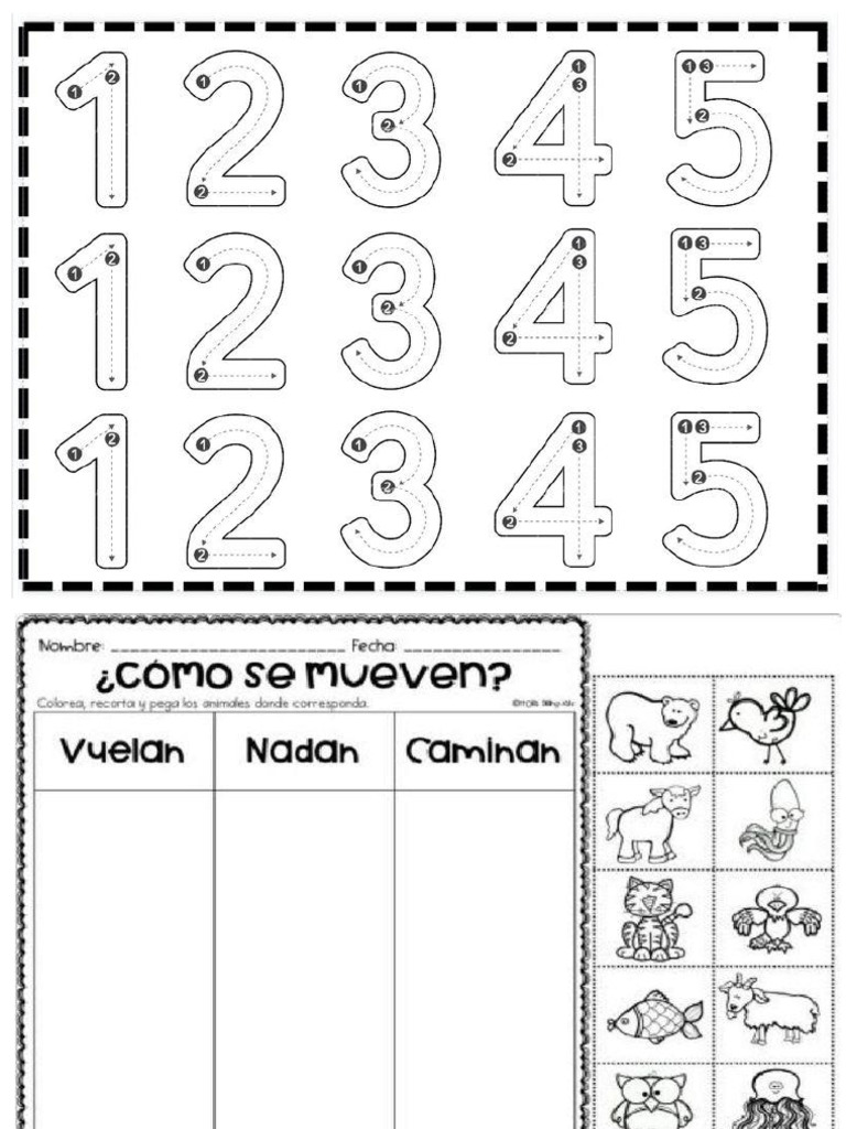 Fichas 3 Años | PDF