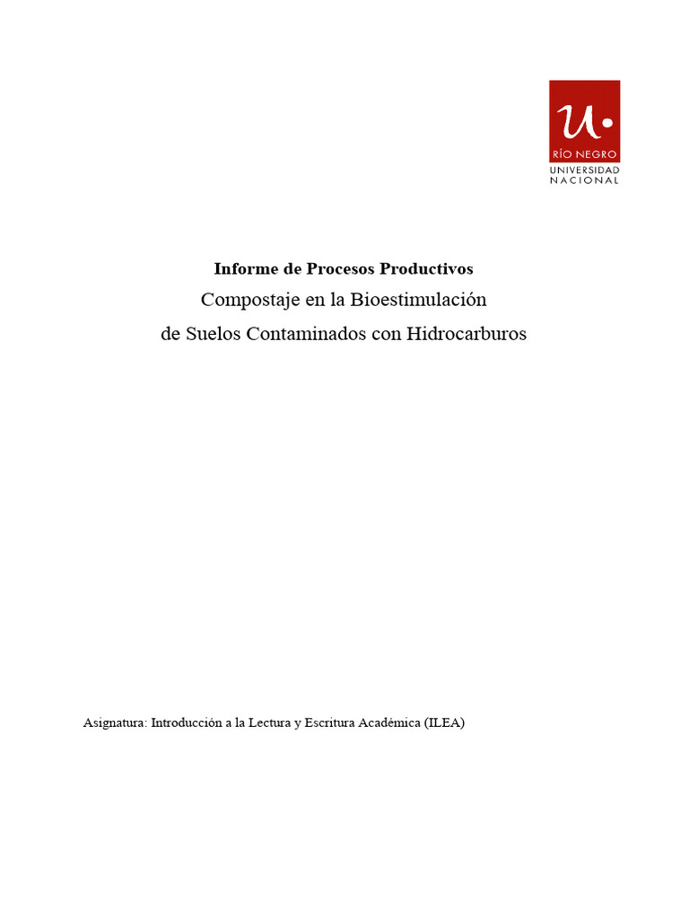 Compostaje y Biorremediacion de Suelos | PDF | Compost | Pseudomonas