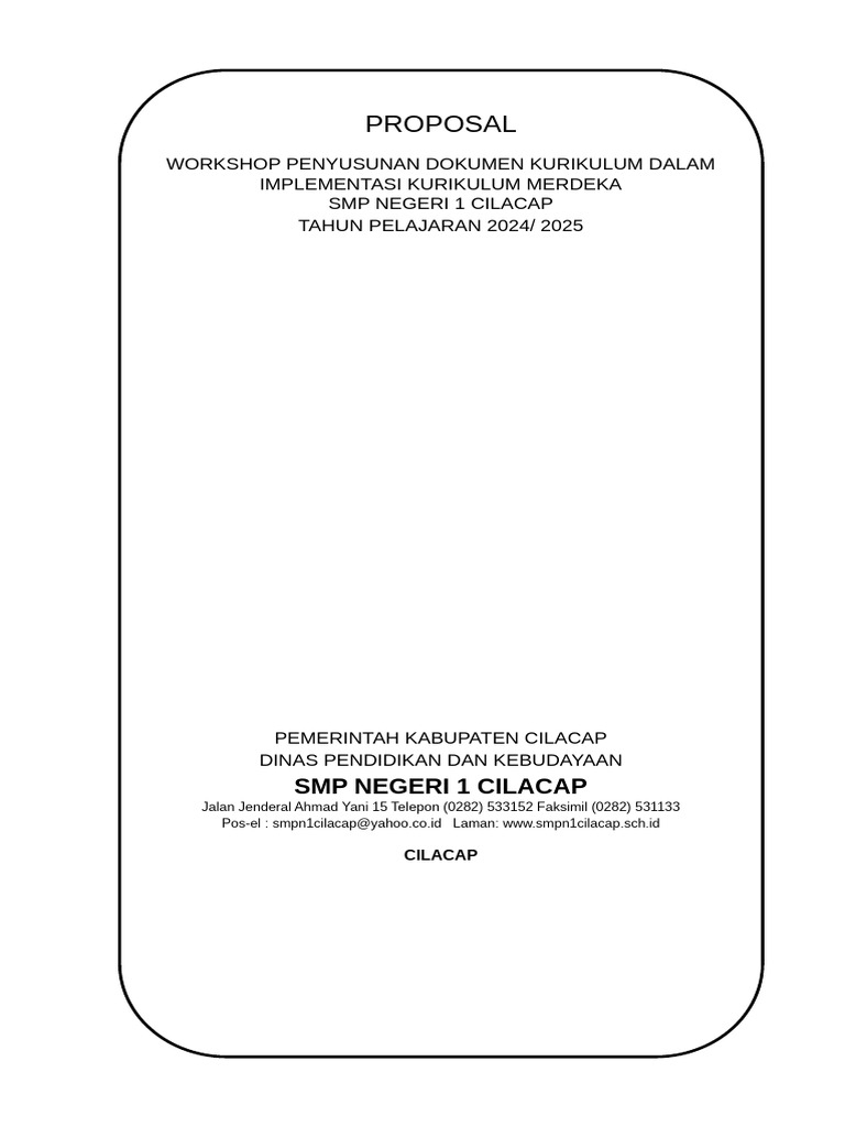 Workshop Kurikulum Merdeka SMP 2024 | PDF