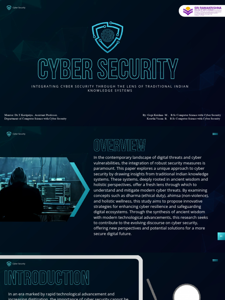 Integrating Cyber Security Through the Lens of Traditional Indian ...