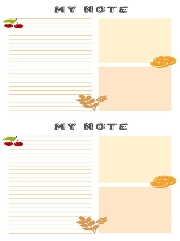 note pad | PDF