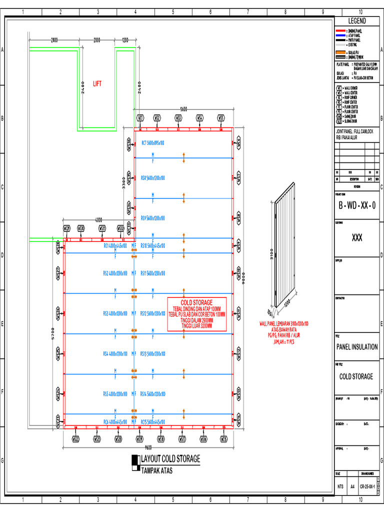 WDK Cold Storage-Layout1 | PDF