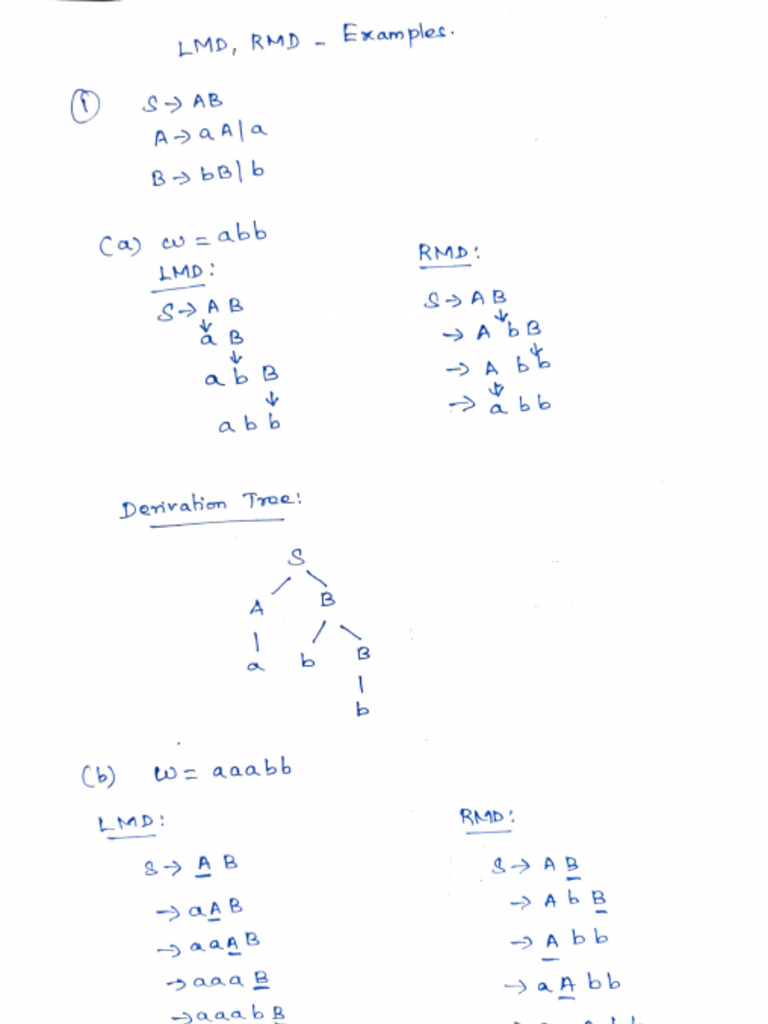 LMD, RMD Examples | PDF