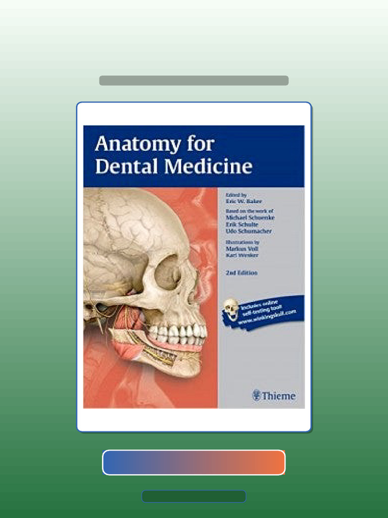Anatomy for Dental Medicine Thieme Atlas of Anatomy 2nd Edition ...