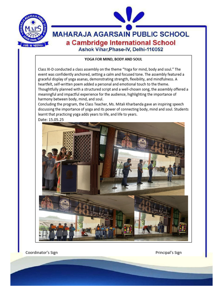 Class Assembly Report-dossier | PDF