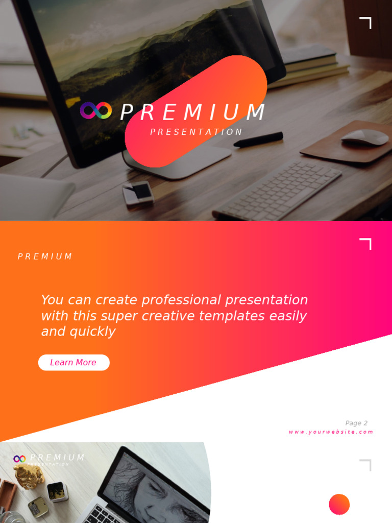 Creative Professional Presentation Template | PDF | Computing