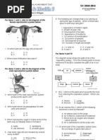 Download Science Test for Grade 5 by Terence Dave Pelingon SN89845145 doc pdf