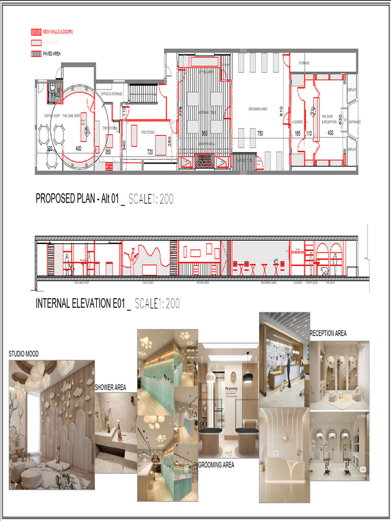 Receiving Area Floor Plan Overview | PDF | Furniture