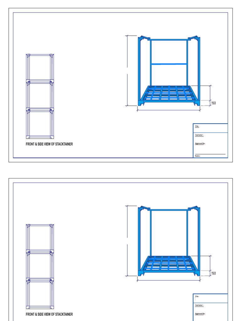 Stacktainer Specifications - PT. Tiga Rasa | PDF