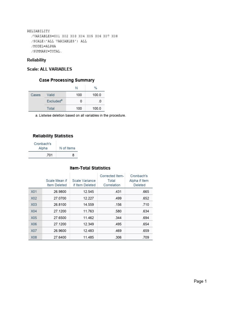 Reliability 2 | PDF