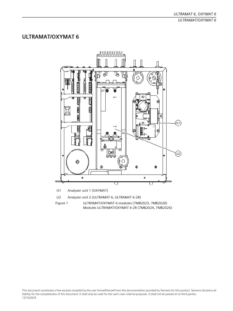 Ultramat 6 | PDF