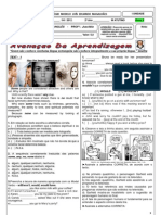 Prova 2 - Ingles - 2º Ano