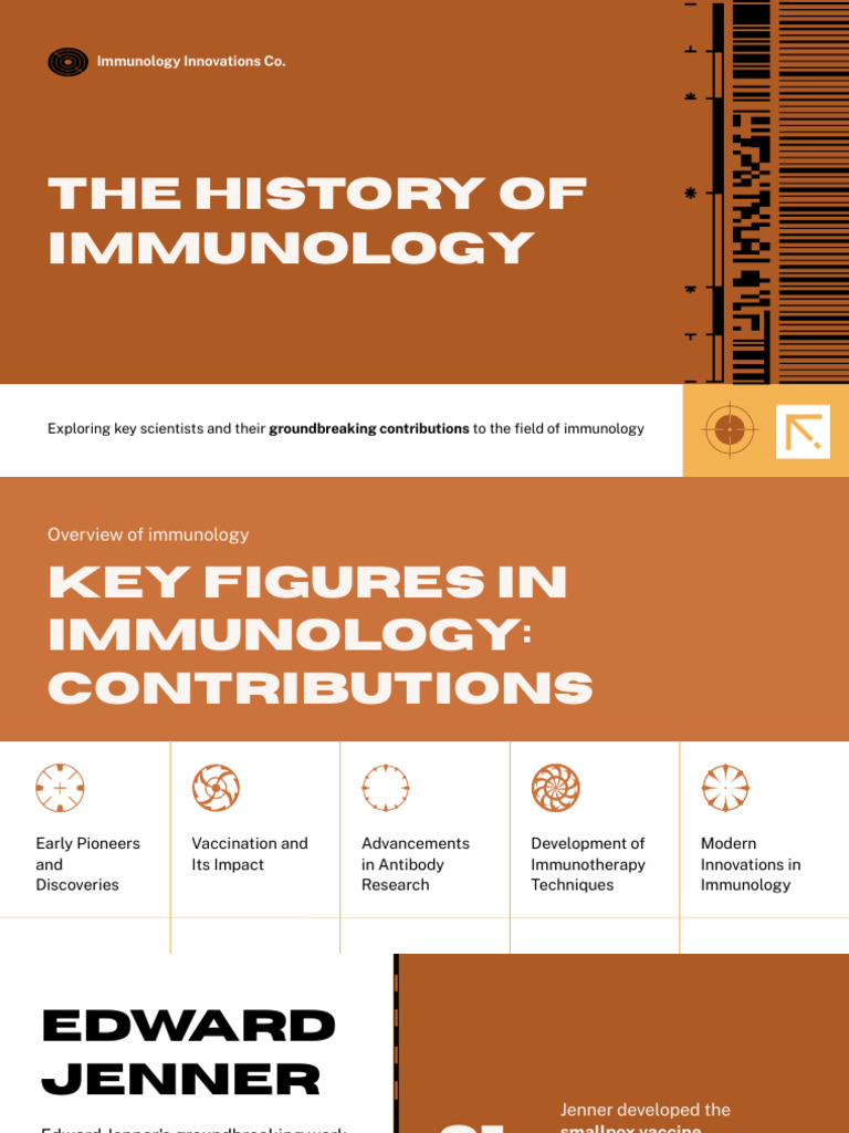 Key Figures in Immunology History | PDF | Immunology | Vaccines