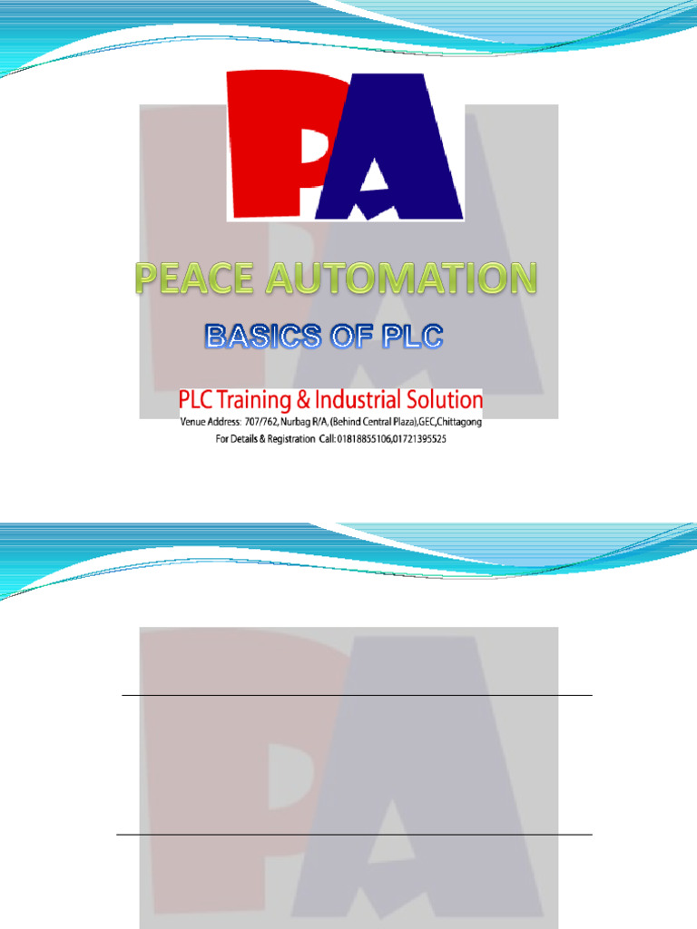 PLC Basics and S7-200 Overview | PDF | Programmable Logic Controller ...