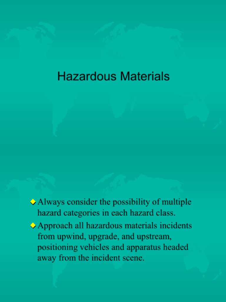 Lesson+6+ +Hazardous+Materials | PDF | Dangerous Goods | Safety