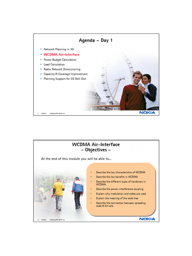 WCDMA Air-Interface Overview and Benefits | PDF | Cellular Network ...