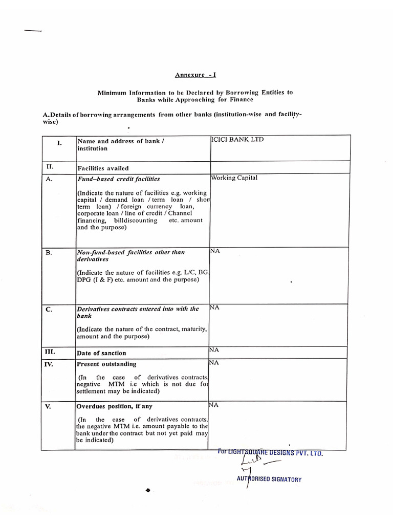 Annexure 1 | PDF