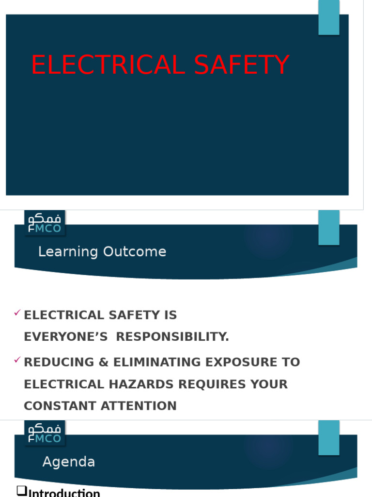 Essential Electrical Safety Guidelines | PDF | Ac Power Plugs And ...