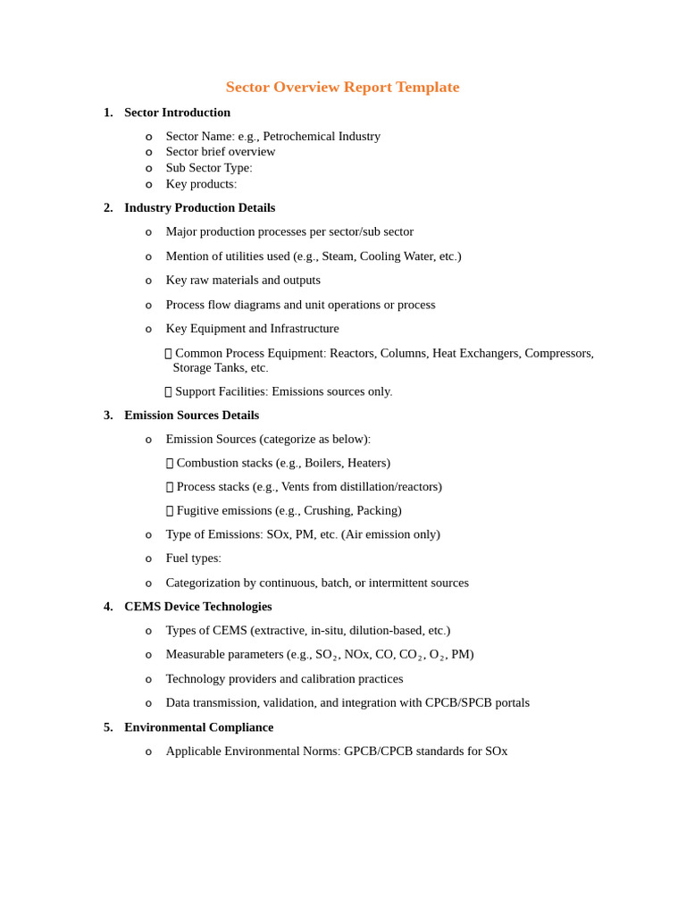 Sox Report Format | PDF