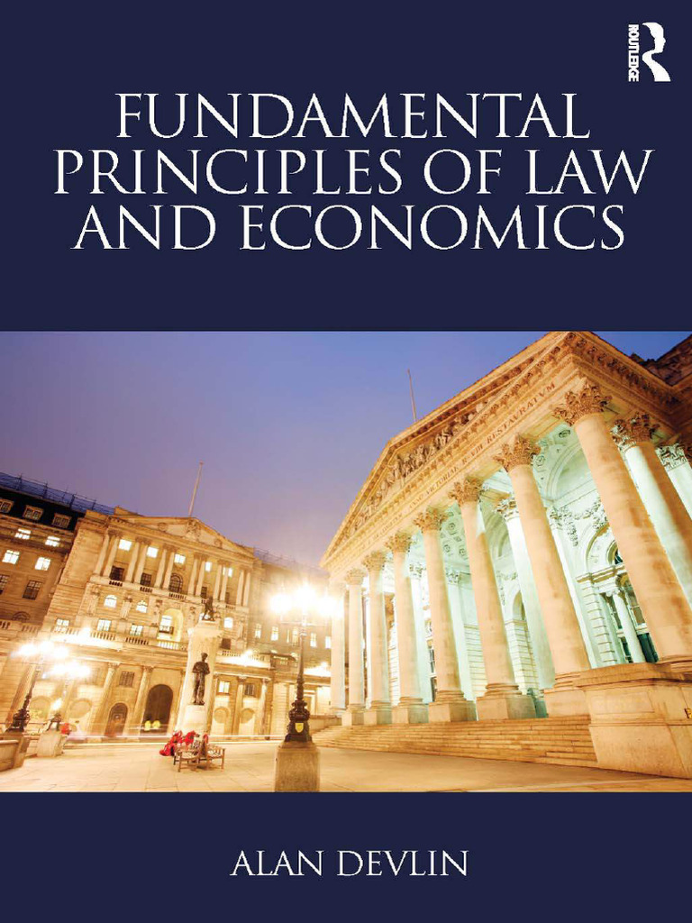 Law and Economics Fundamentals | PDF | Economics | Tort