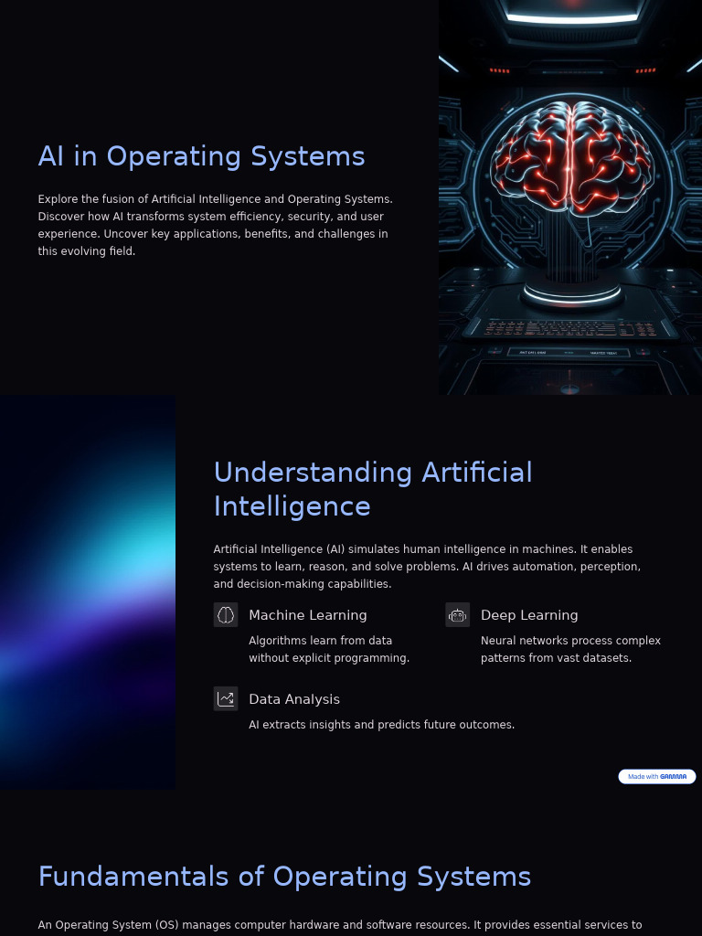 AI Integration in Operating Systems | PDF | Artificial Intelligence ...