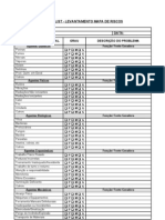 Cheq Lis Mapa de Riscos
