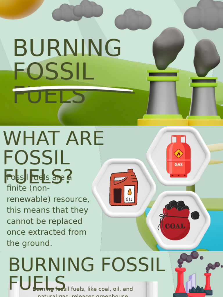 Impact of Burning Fossil Fuels | PDF | Coal | Fossil Fuels