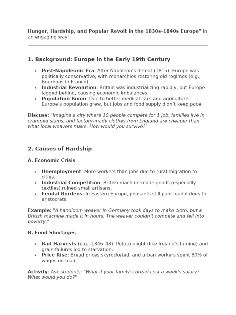 Hunger- Nationalisn in Europe | PDF | Liberalism | German Empire