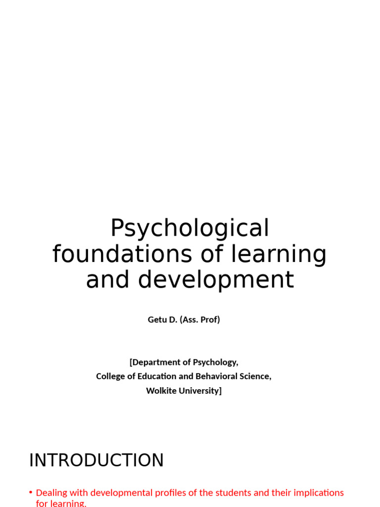 Adolescent Development and Learning Insights | PDF | Classical ...