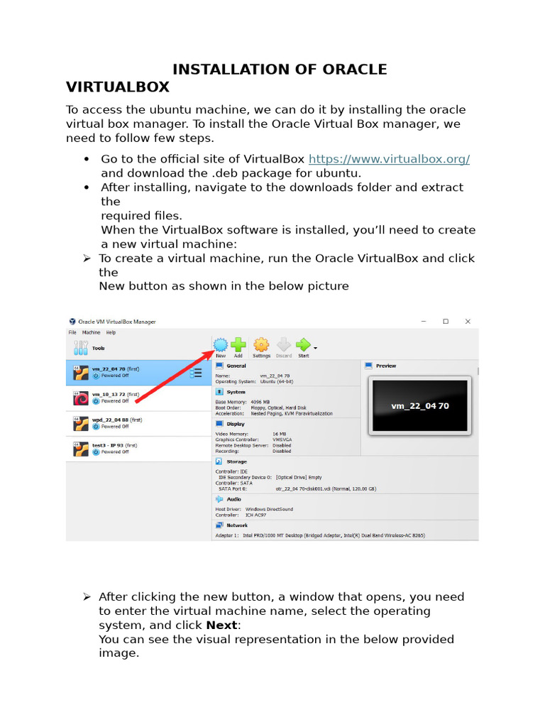 Oracle VirtualBox Installation Guide | PDF | Virtual Machine | Random ...
