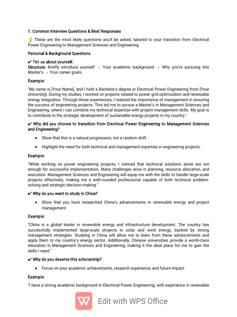 CSC Interview Preparation Guide | PDF | Sustainability | Infrastructure