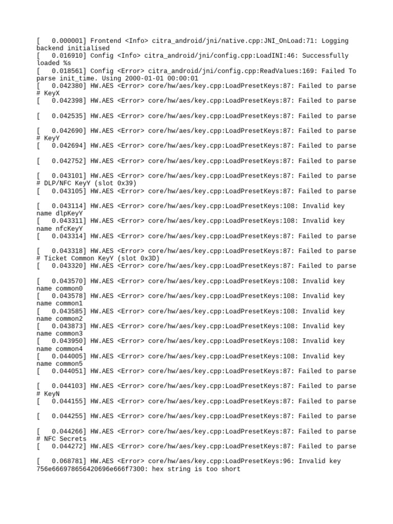 Citra Log | PDF | Systems Architecture